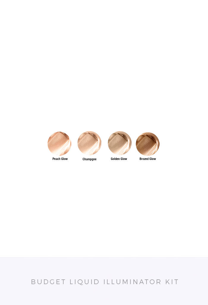 Budget Liquid Illuminator Sample Kit Wholesale Mineral Makeup Australia