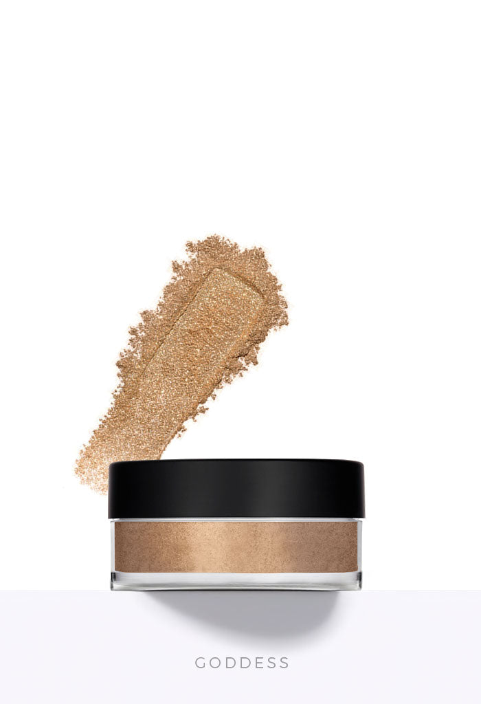Gold Vegan Loose Mineral Eyeshadow Wholesale Makeup Australia