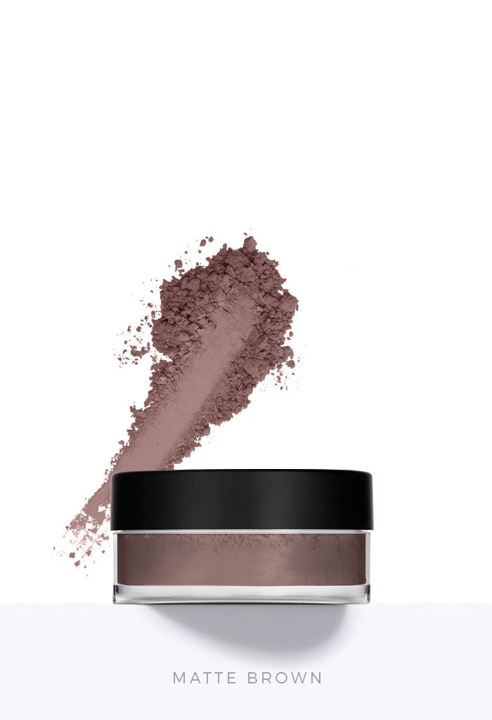 Private Label Matte Brown Loose Mineral Eyeshadow Wholesale Makeup Australia