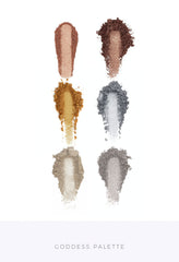 Goddess Shimmer Eyeshadow Palette Swatches Wholesale Mineral Makeup