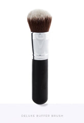 Deluxe Buffer Brush Vegan Synthetic Makeup Brush Wholesale Mineral Makeup