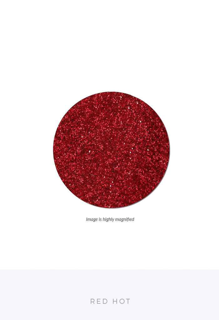 Red Glitter Raw Makeup Supplies Australia Wholesale Mineral Makeup