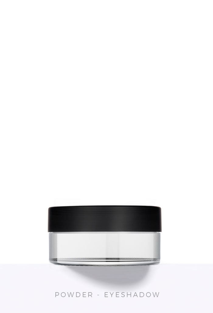 Powder Eyeshadow Jar with Closable Sifter